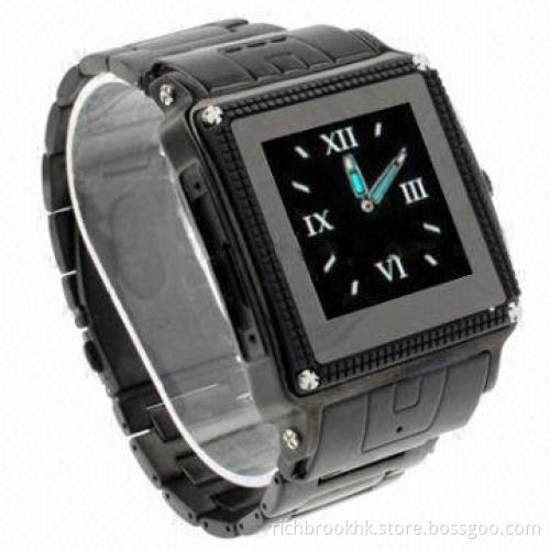 Waterproof Watch Phone, GSM 900/1,800MHz Frequency, Sized 60 x 49 x 16mm